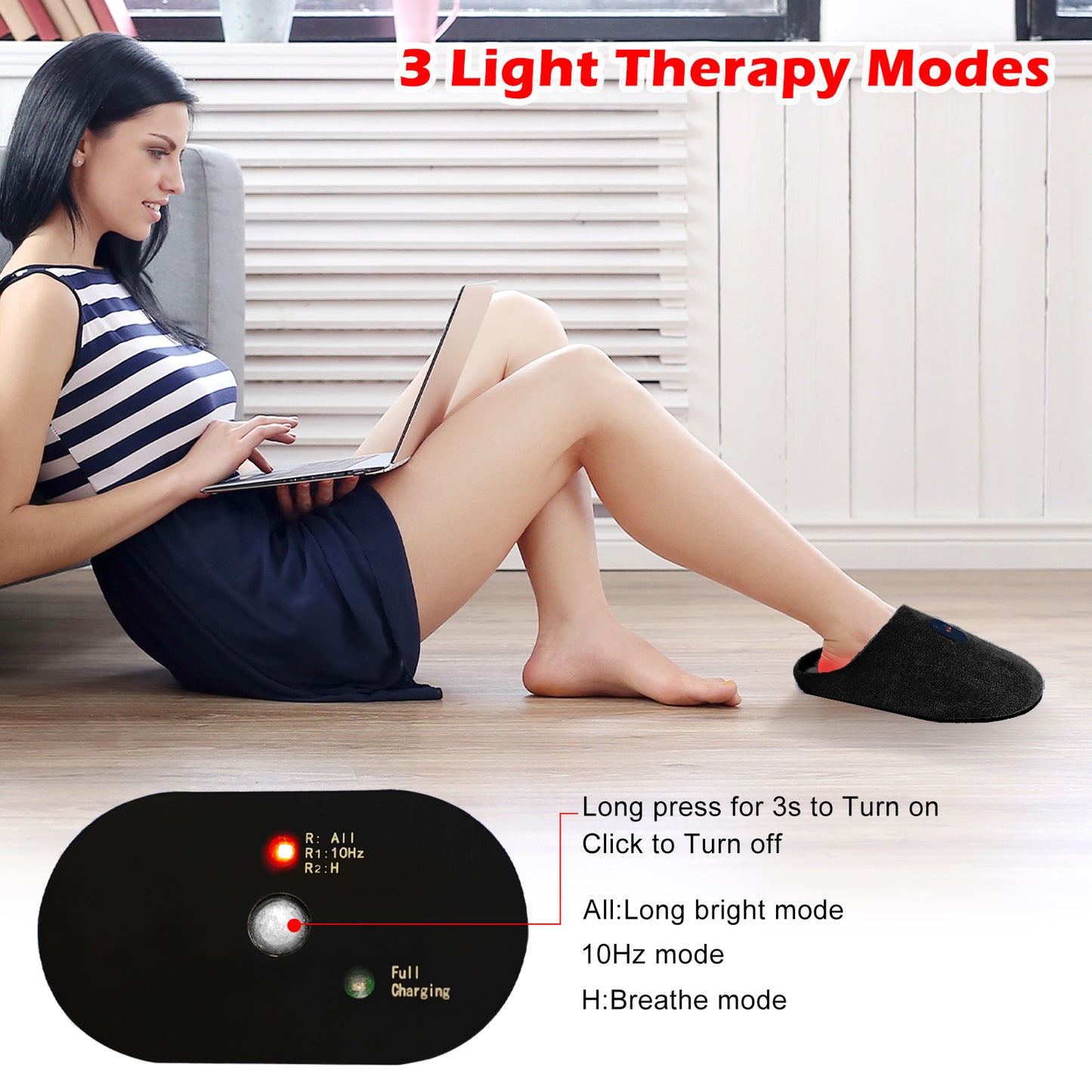 Red Light Therapy Slippers™